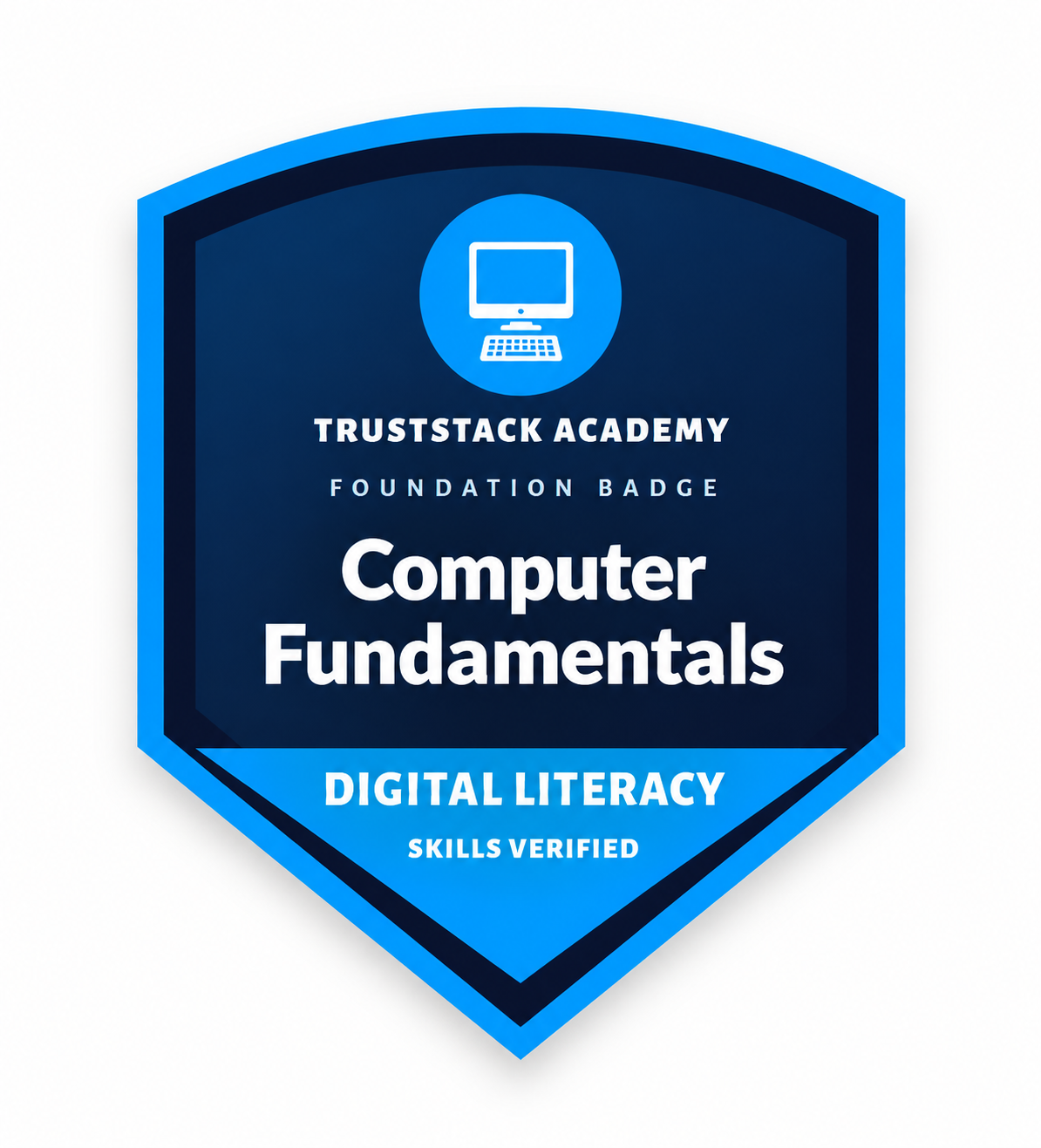Computer Fundamentals foundation badge